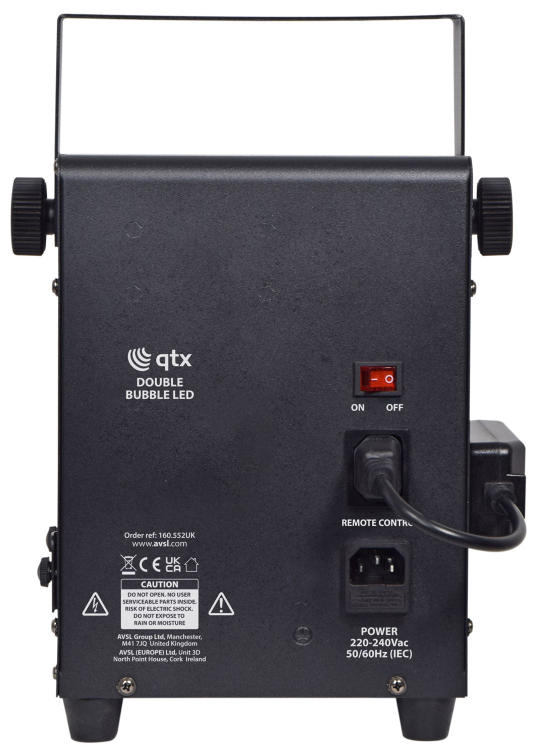 QTX LED Double Bubble Machine - view 6