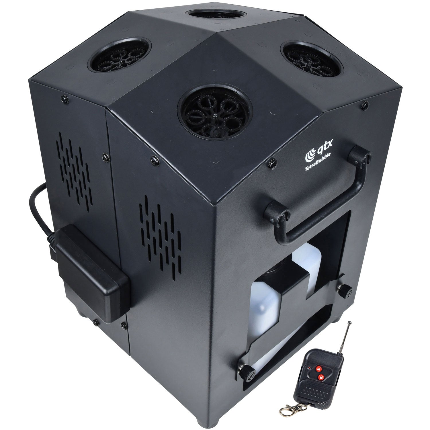 QTX High Output 4-Wheel Bubble Machine