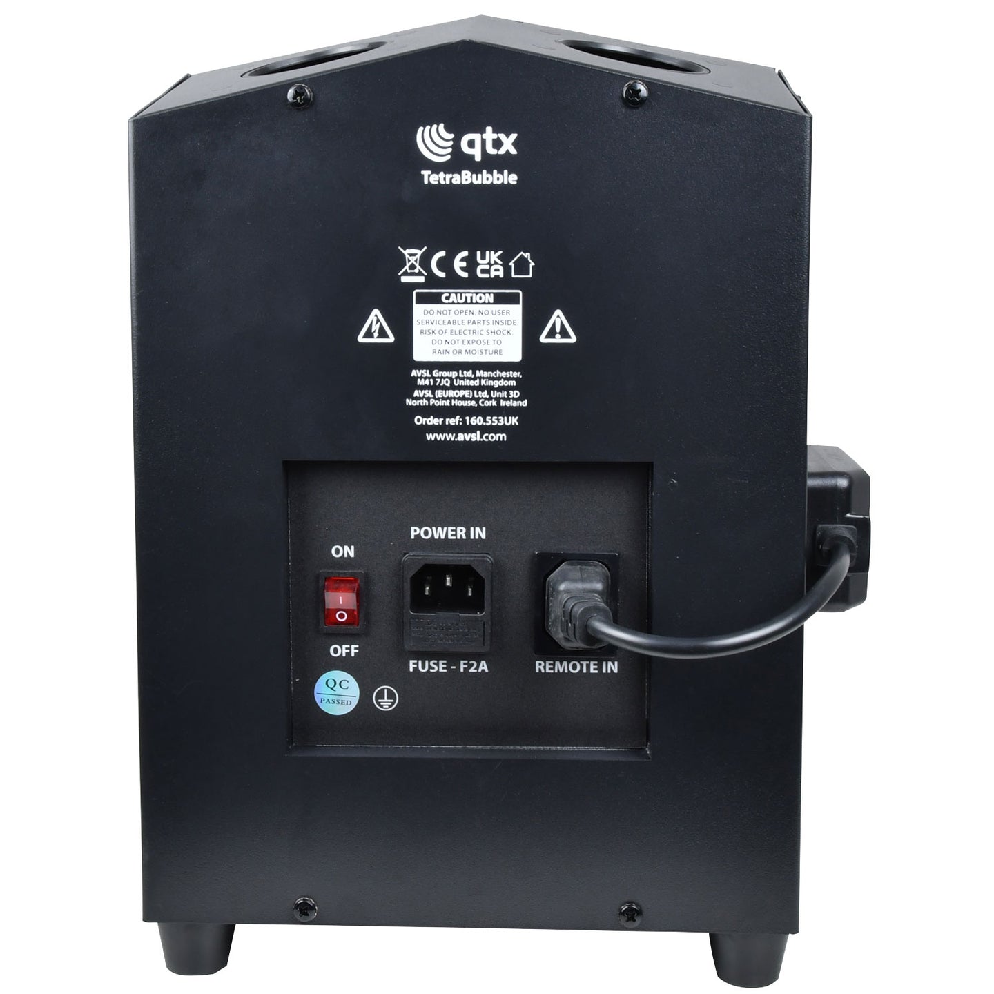 QTX High Output 4-Wheel Bubble Machine - view 15