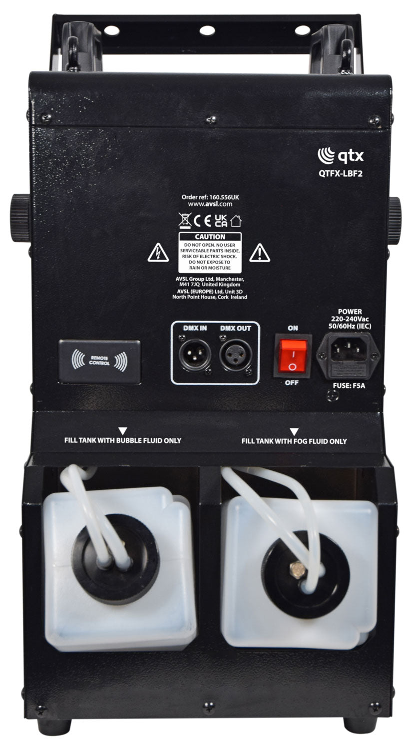 QTX QTFX-LBF2: LED Bubble Fog Machine - view 4