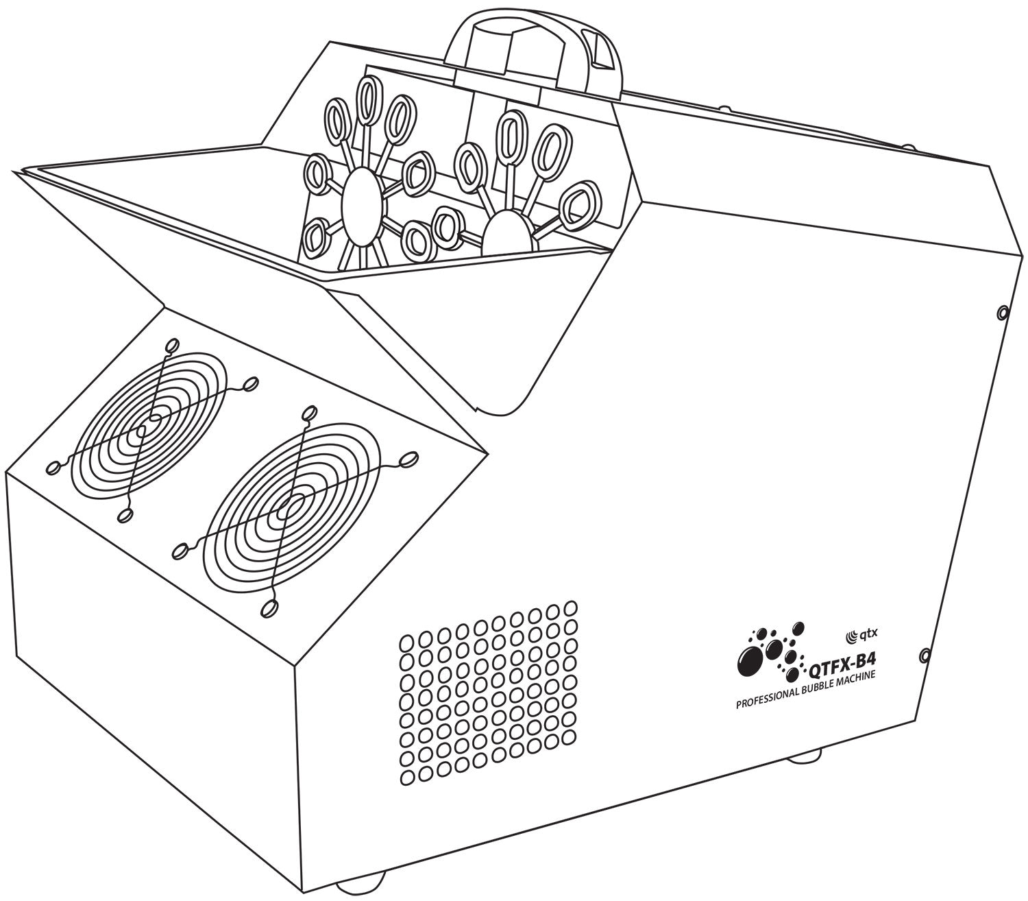 QTX QTFX-B4 Bubble machine - view 4