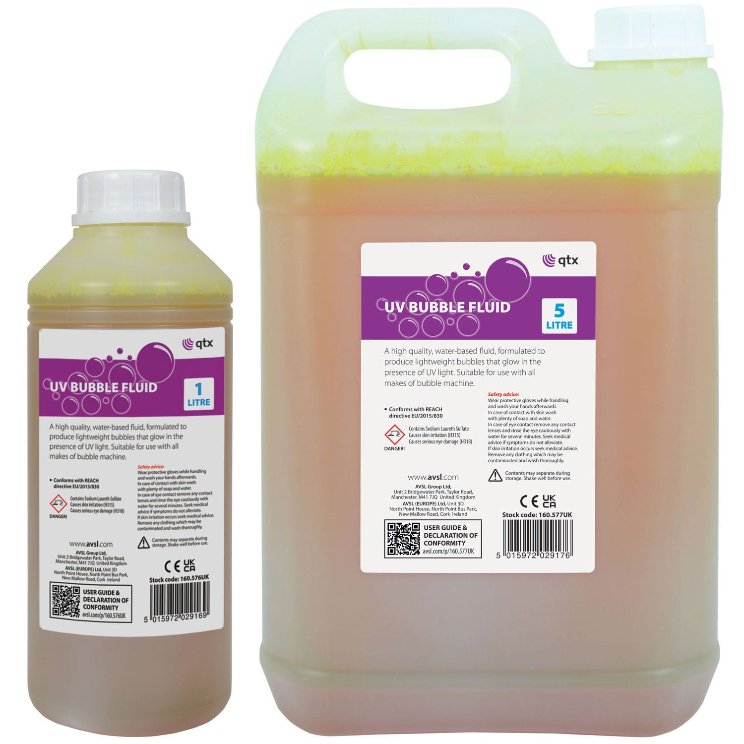 QTX UV Bubble Fluid, 1 litre - view 2