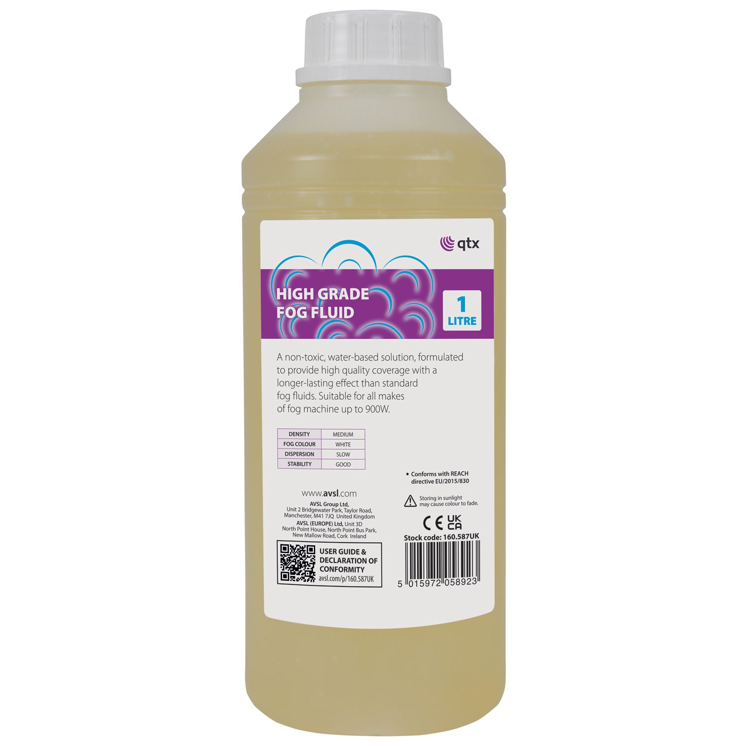 QTX Fog Fluid High Grade Orange 1L