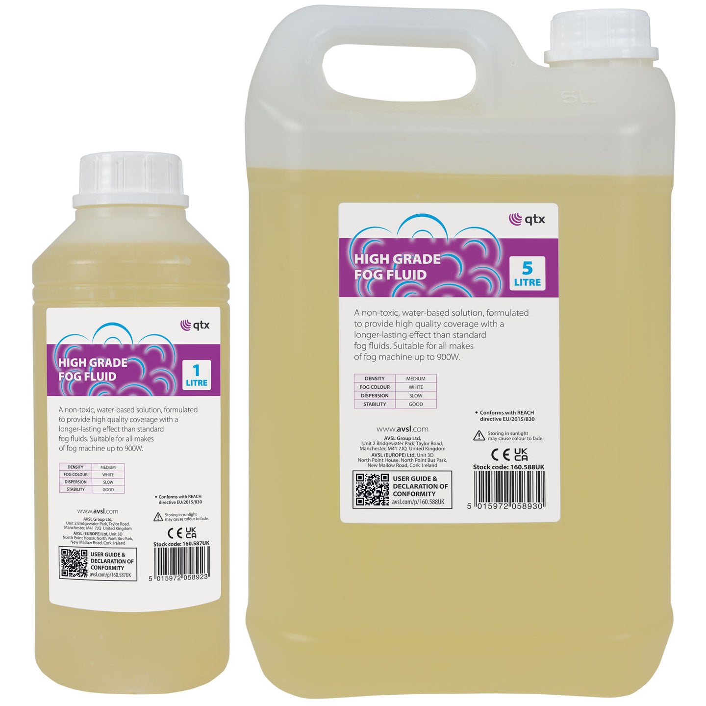 QTX Fog Fluid High Grade Orange 1L - view 2