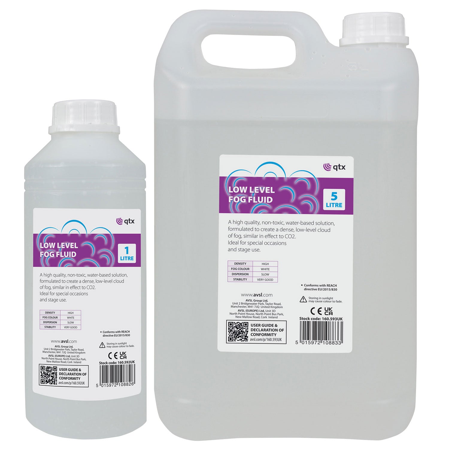 QTX Low Level Fog Fluid 1L - view 2
