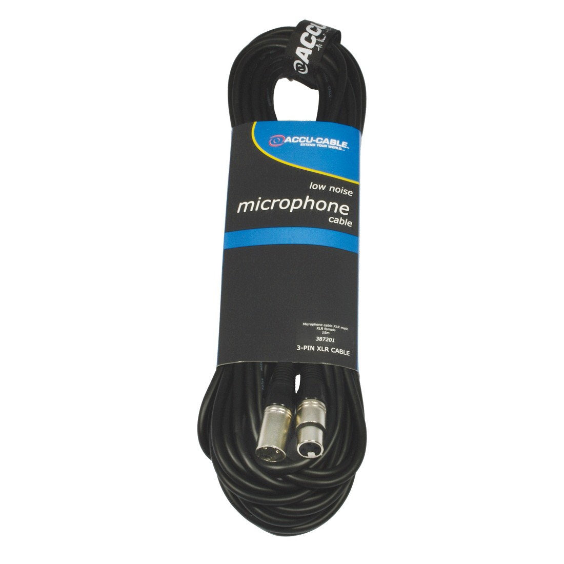 Accu Cable AC-XMXF/15 microphone cable XLR/XLR 15m - Alternate View 1