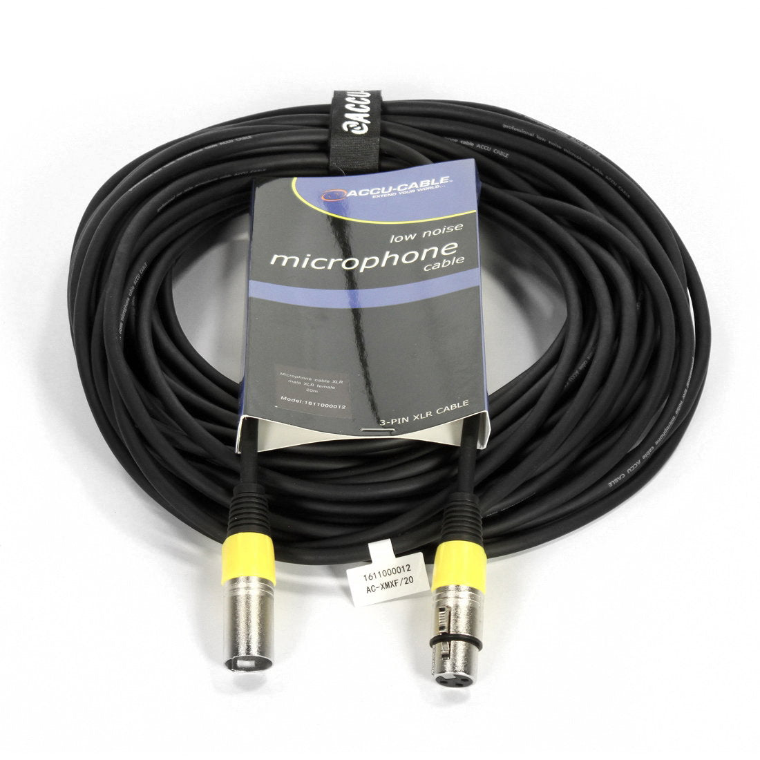 Accu Cable AC-XMXF/20 microphone cable XLR/XLR 20m - Alternate View 1