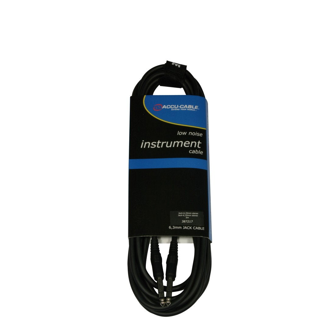 Accu Cable AC-J6S/5 Jack-cable 63mm stereo 5m - Main View