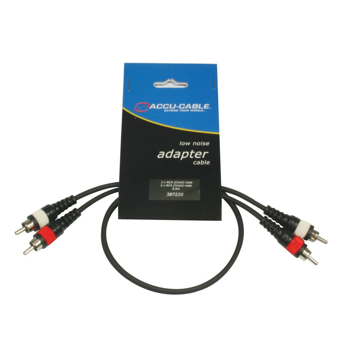 Accu Cable AC-R/05 RCA cable 05m - Main View