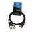 Accu Cable AC-2XM-2RM/5 2x XLR male to 2x RCA cinch - Main View