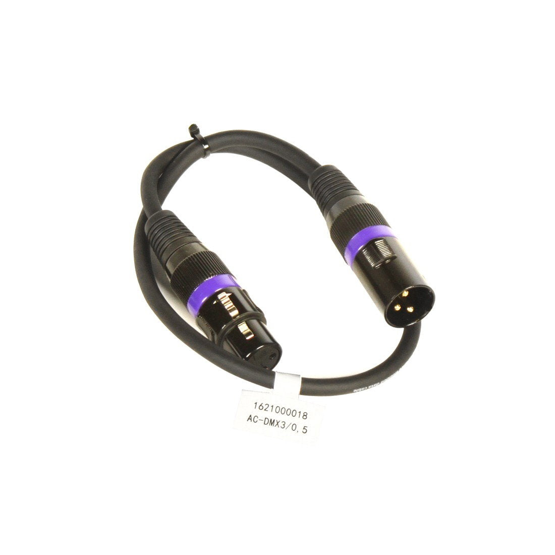 Accu Cable AC-DMX3/05 3 p. XLRm/3 p. XLRf 05m DMX - Alternate View 1