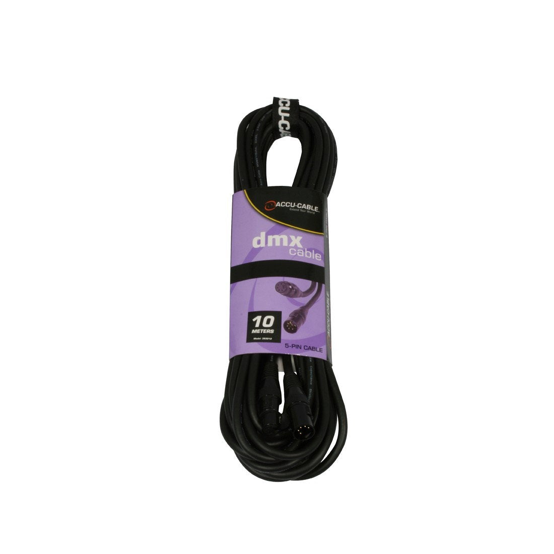 Accu Cable AC-DMX5/10 - 5 p. XLRm/5 p. XLR f 10m - Alternate View 1
