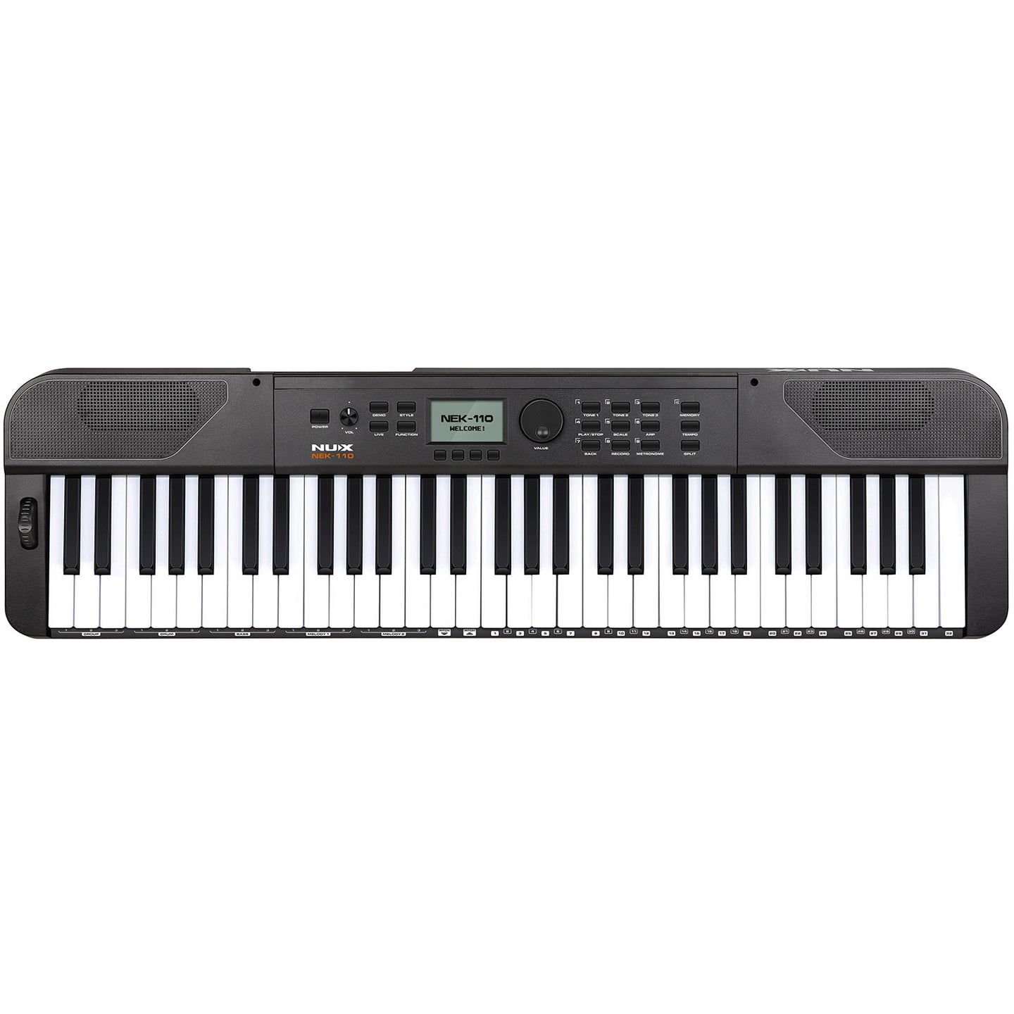 NU-X NEK-110 Portable Keyboard Black
