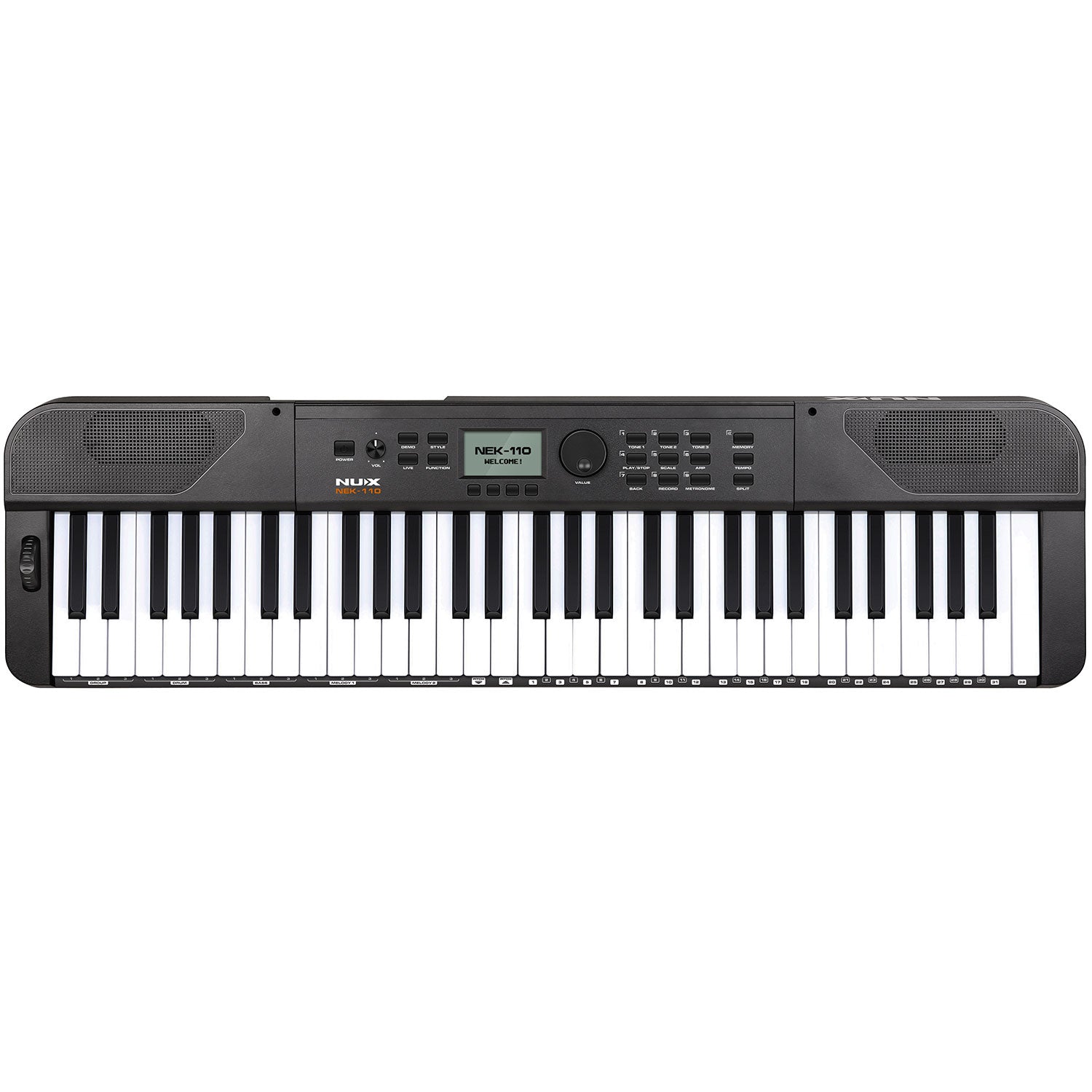 NU-X NEK-110 Portable Keyboard Black