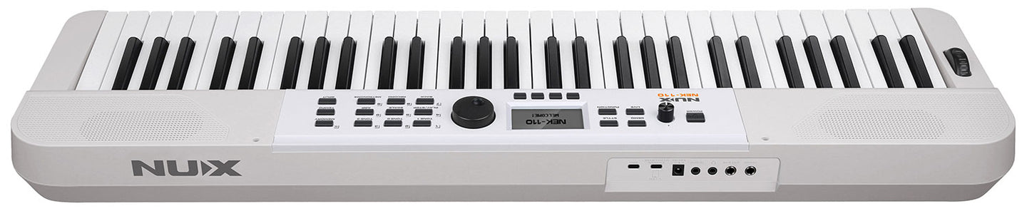 NU-X NEK-110 Portable Keyboard White - view 6