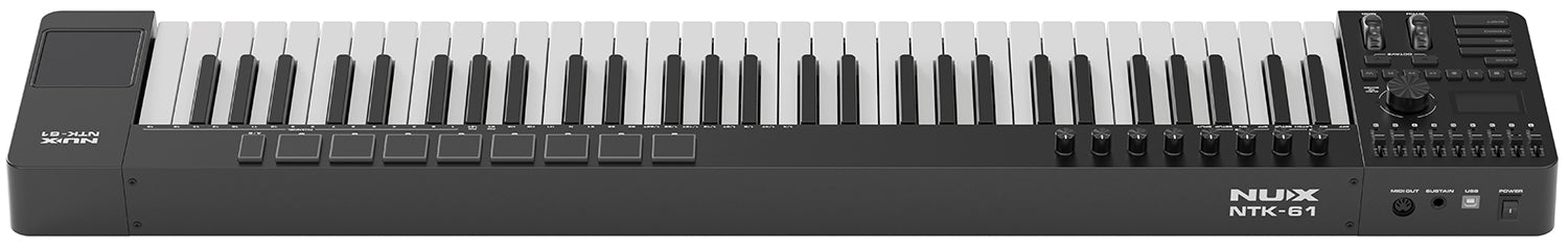 NU-X NTK-61 MIDI Control Keyboard - view 3