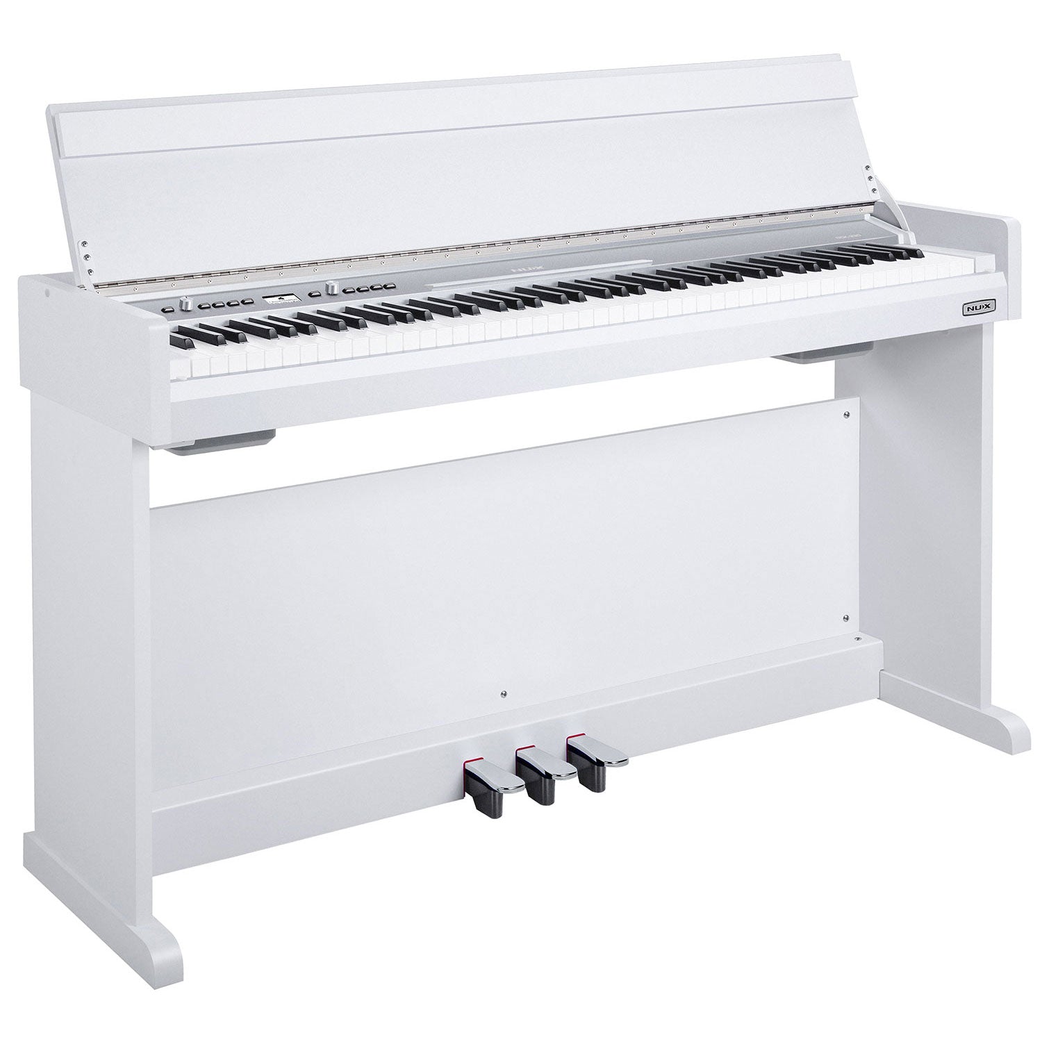 NU-X NCK-330 Digital Upright Piano - White - view 5