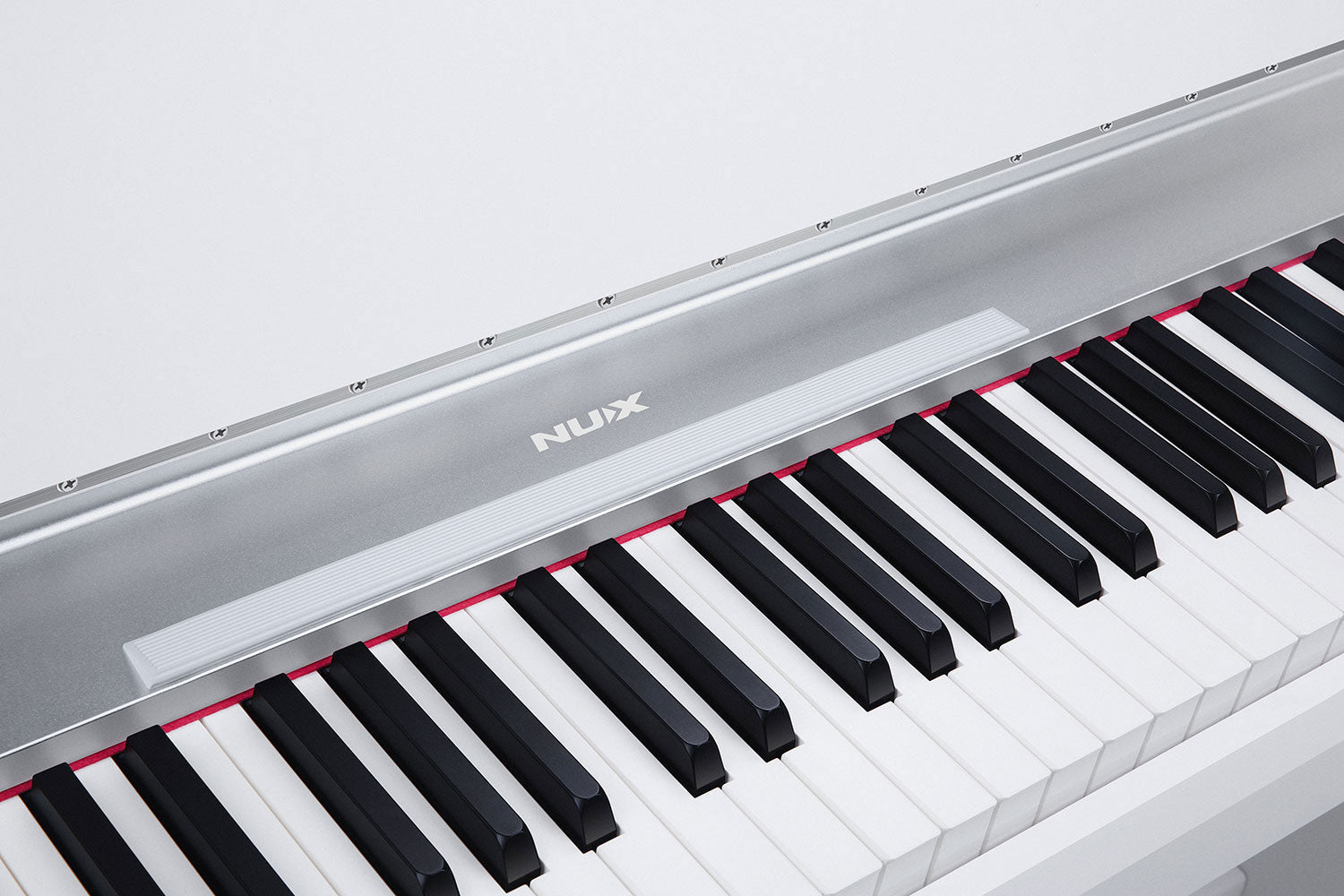 NU-X NCK-330 Digital Upright Piano - White - view 3
