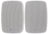 Adastra BG5A Active Stereo Speaker Set - White