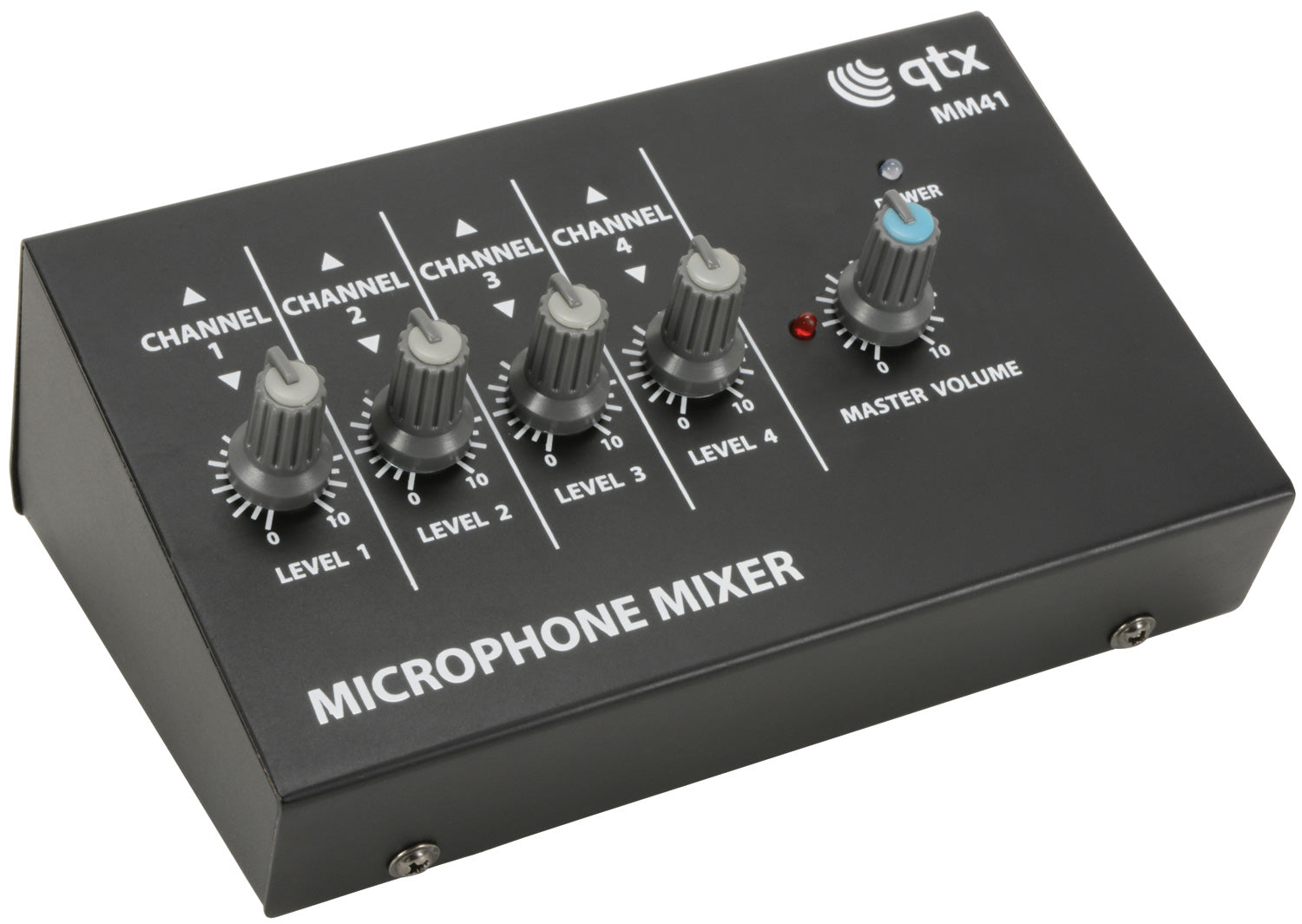 QTX 4 Channel Mini Microphone Mixer - view 4