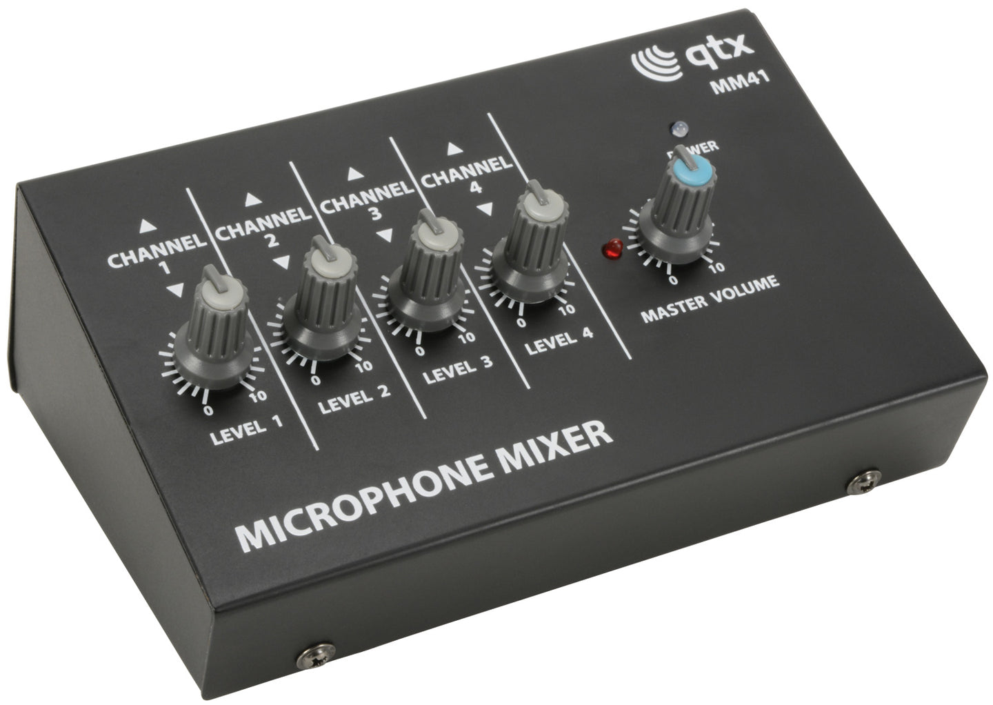 QTX 4 Channel Mini Microphone Mixer - view 4