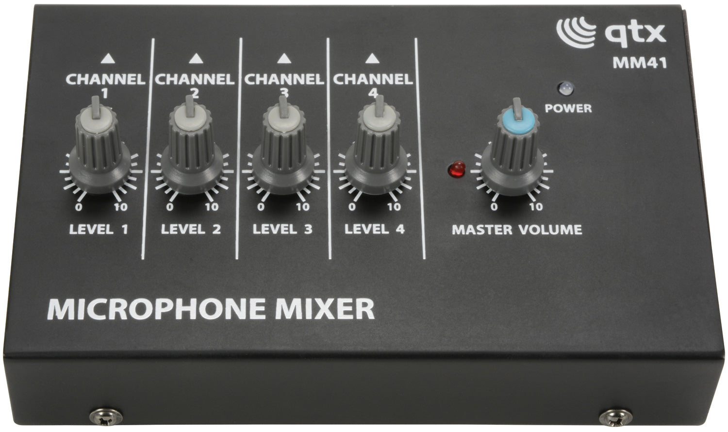 QTX 4 Channel Mini Microphone Mixer - view 3