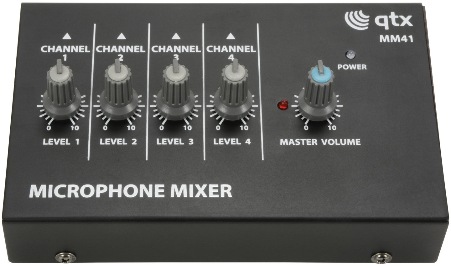 QTX 4 Channel Mini Microphone Mixer - view 3