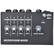 QTX 4 Channel Mini Microphone Mixer