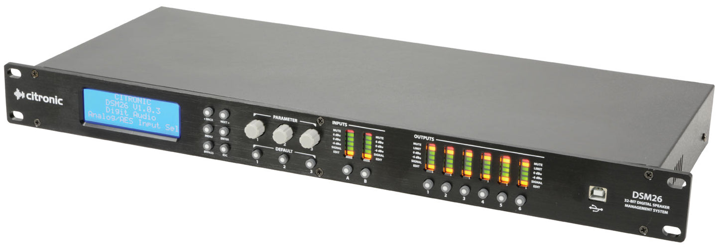 Citronic DSM26 Speaker Management System - view 3