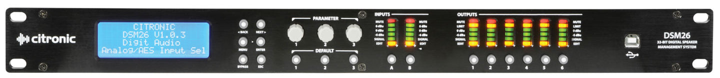 Citronic DSM26 Speaker Management System