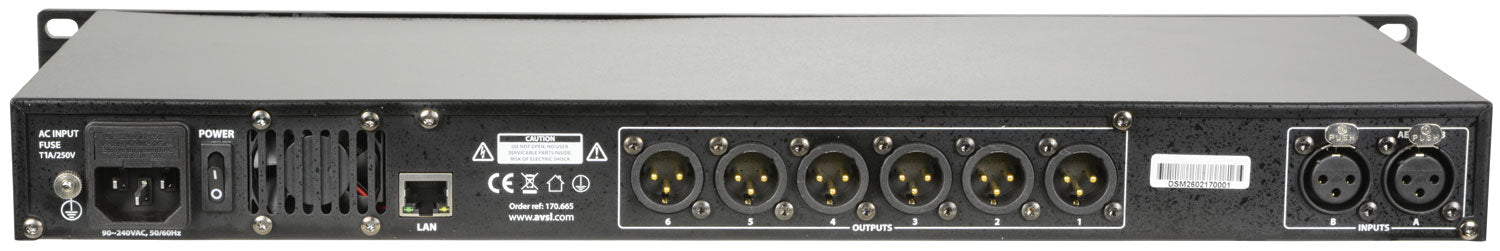 Citronic DSM26 Speaker Management System - view 2