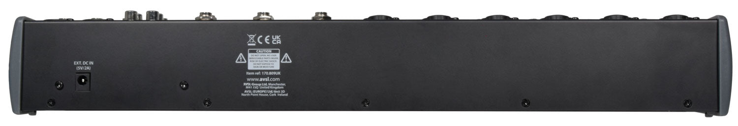 Citronic CSR-63 Rack-mountable Mixer 9 Channel with DSP+BT - view 8