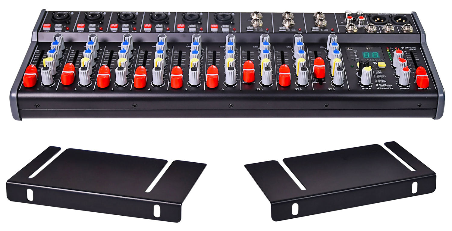 Citronic CSR-63 Rack-mountable Mixer 9 Channel with DSP+BT - view 2