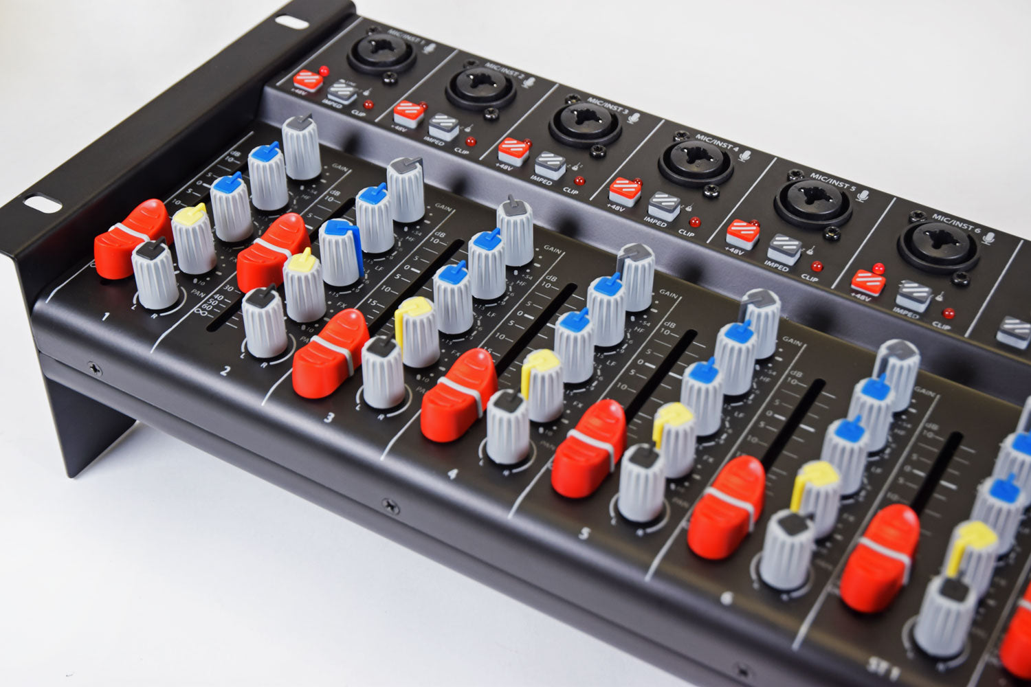 Citronic CSR-63 Rack-mountable Mixer 9 Channel with DSP+BT - view 9