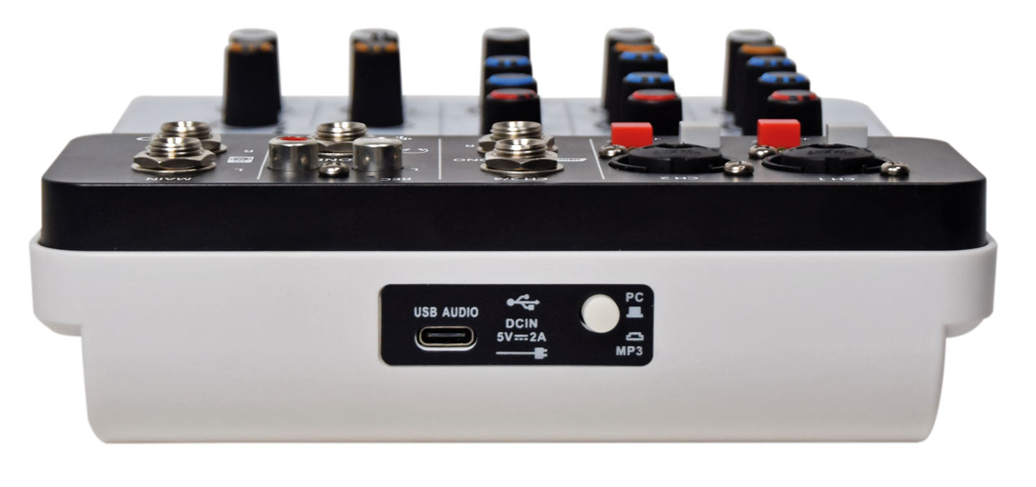 Citronic Q-PAD Compact Mixer + USB/BT/mp3 - view 2