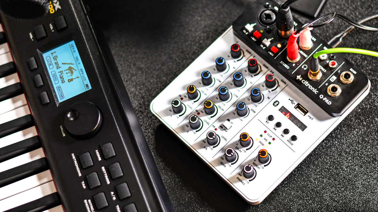 Citronic Q-PAD Compact Mixer + USB/BT/mp3 - view 6