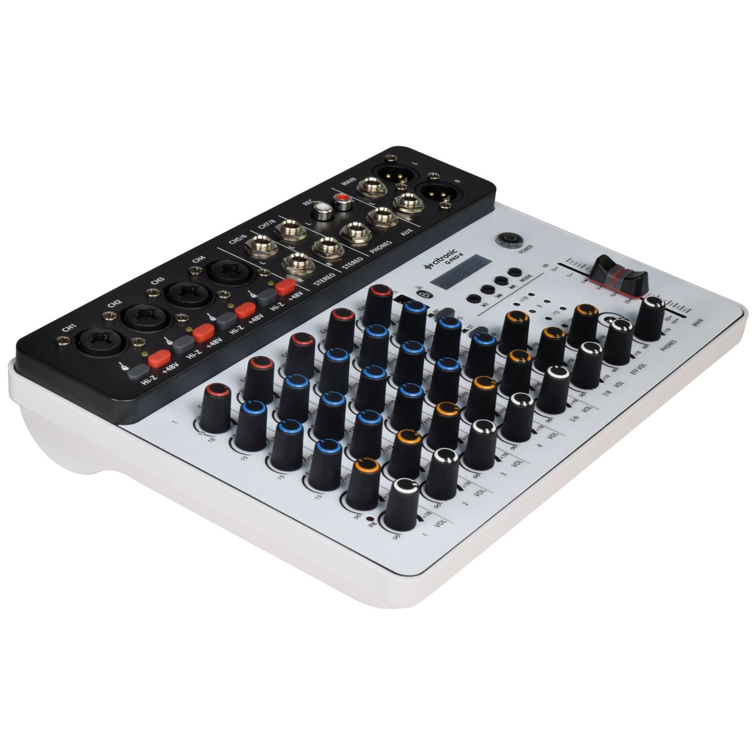Citronic Q-PAD-8 Compact Mixer 8 Channel - view 3