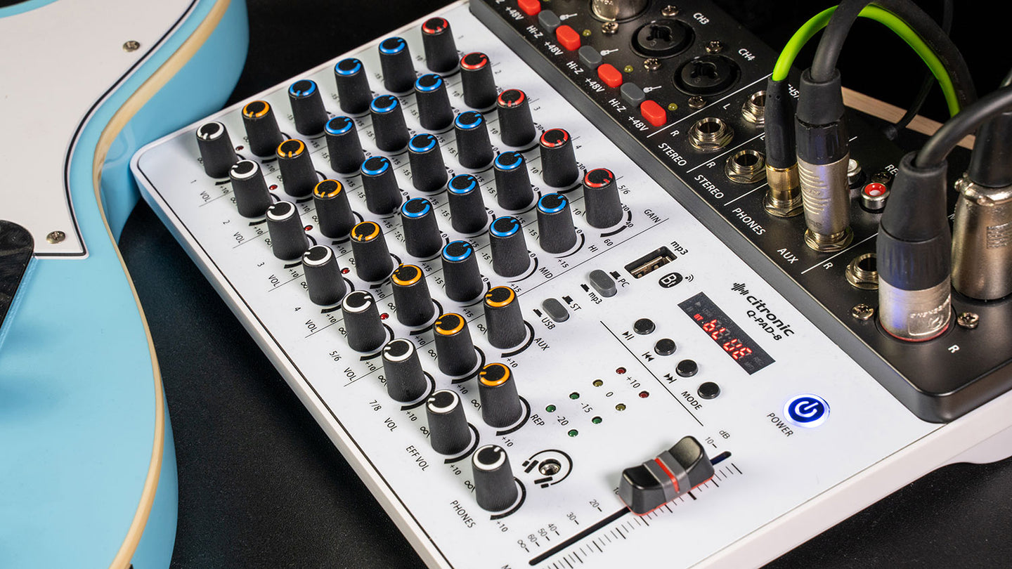 Citronic Q-PAD-8 Compact Mixer 8 Channel - view 7