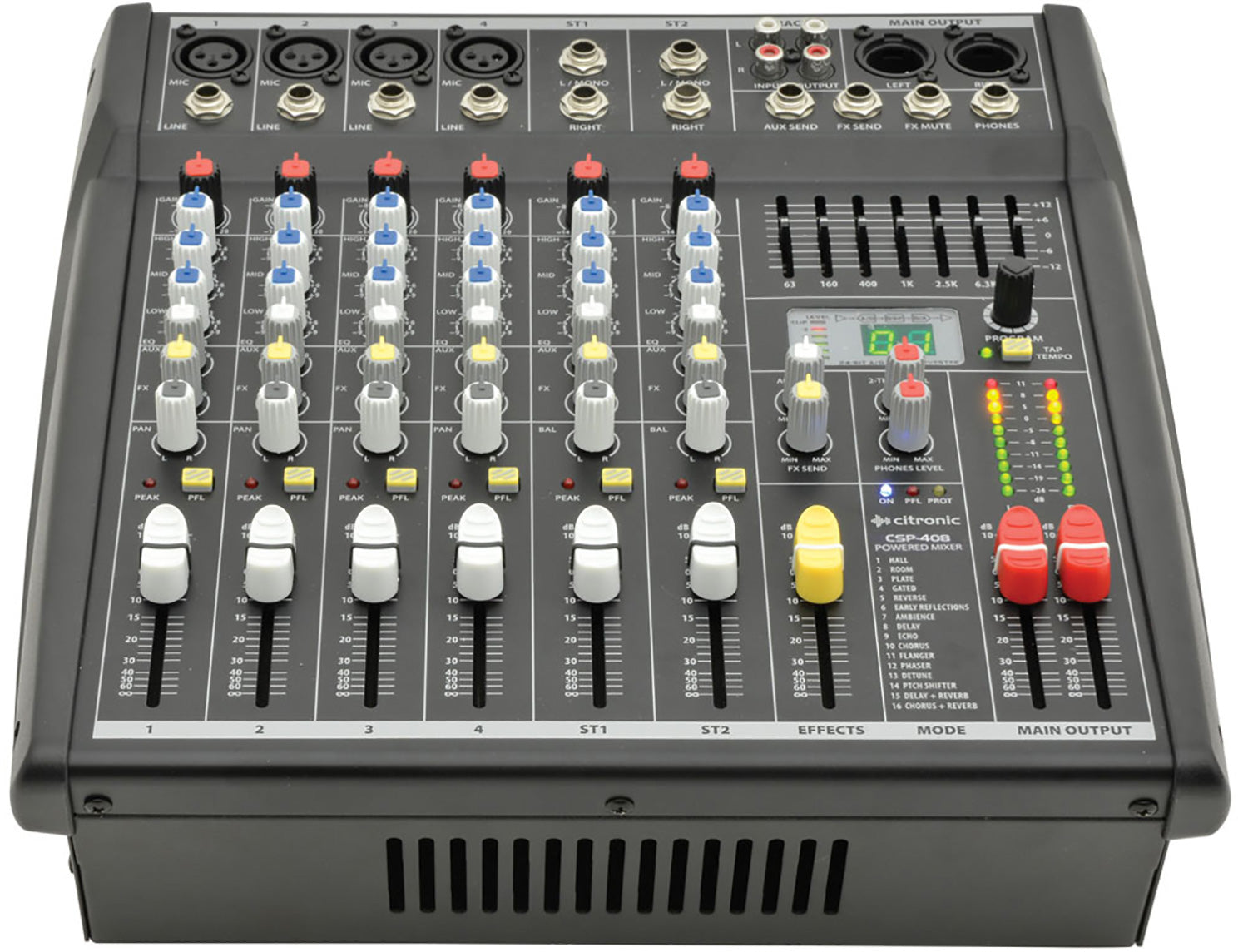 Citronic CSP-408 powered mixer 400W - view 2