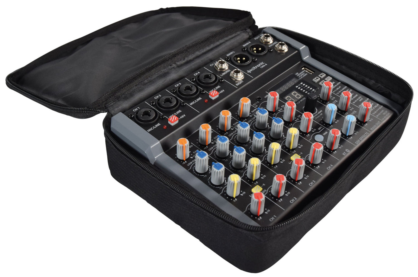 Citronic CMA-8 Compact Mixer with DSP FX and BT/USB - view 6
