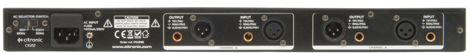 Citronic CE22 stereo enhancer/exciter - view 4
