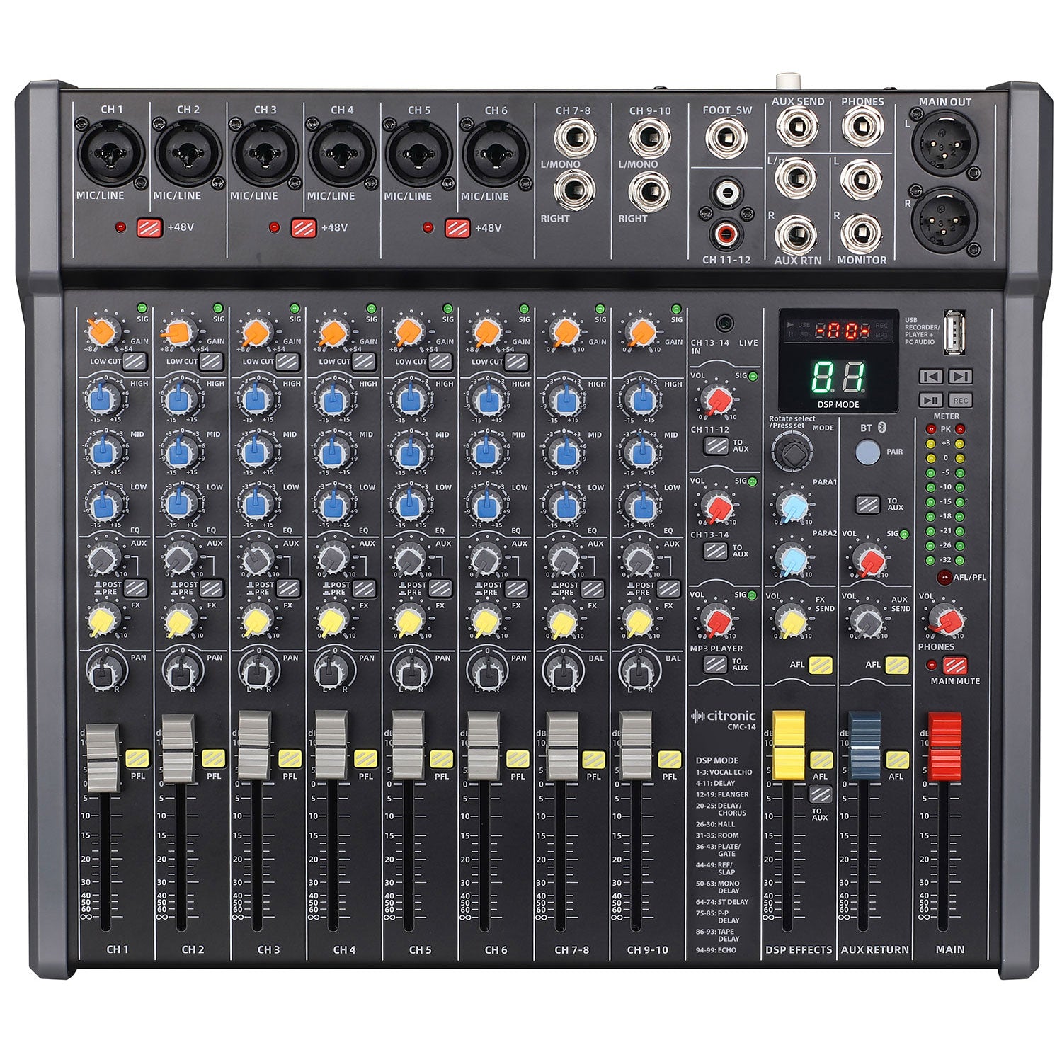 Citronic CMC-14 Live Mixing Console