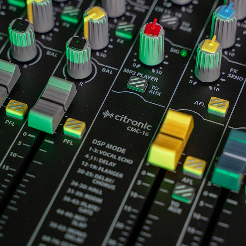 Citronic CMC-16 Live Mixing Console - view 3