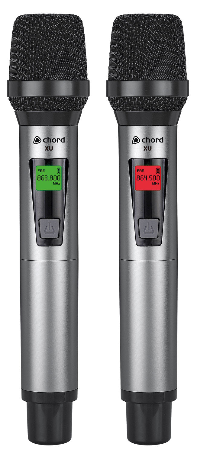 Chord XU2 Dual Handheld UHF Microphone System - view 4