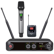 Chord XU2 Dual Combo UHF Microphone System 1 Handheld + 1 Bodypack