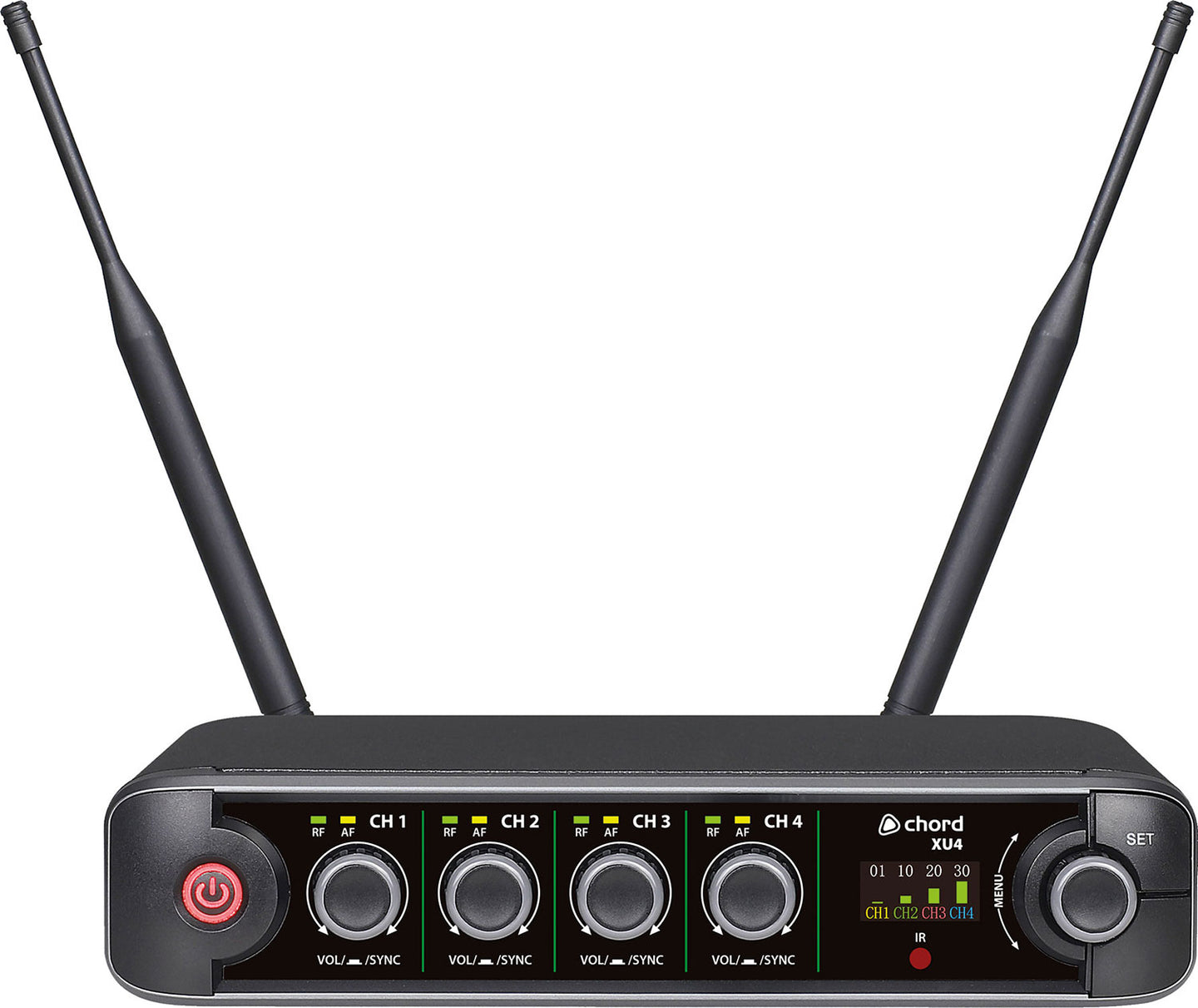 Chord XU4 Quad Handheld UHF Microphone System