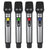 Chord XU4 Quad Handheld UHF Microphone System - view 4