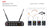 Chord XU4 Quad Bodypack UHF Microphone System - view 6