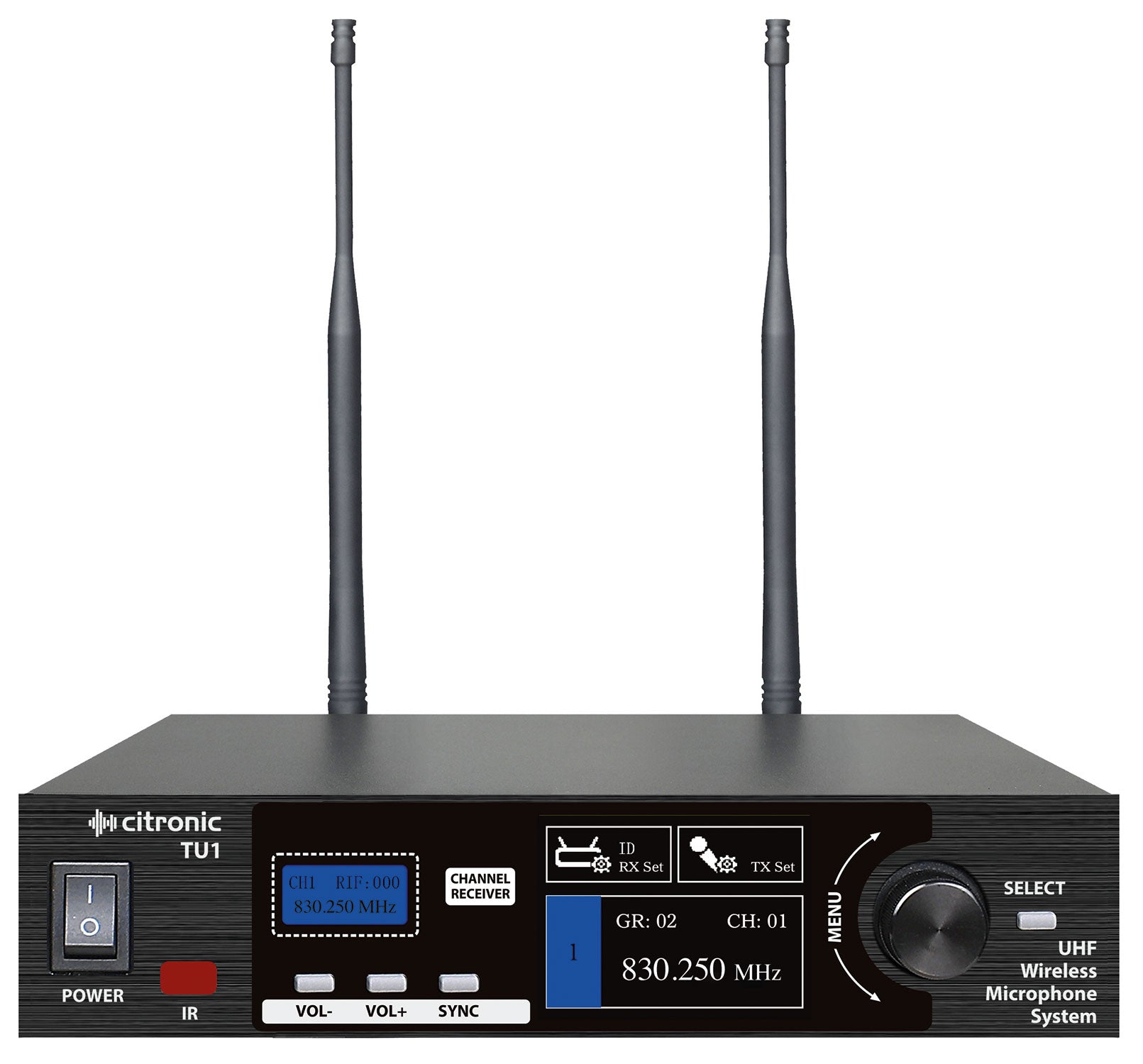 Citronic TU1 PLL Mic Set - 1 x Handheld Transmitter