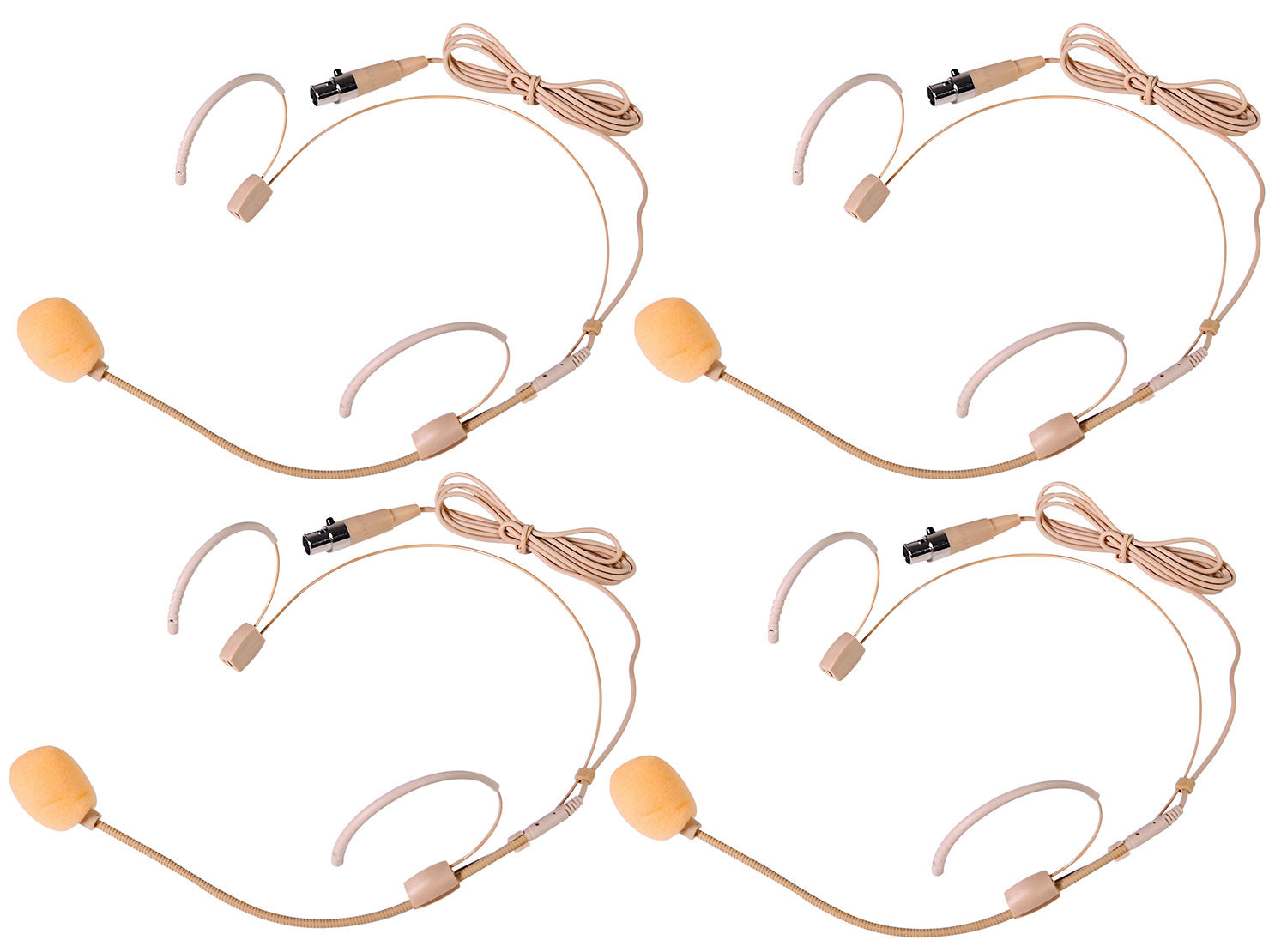 Citronic TU4 Quad PLL Mic Set 4 x Bodypack Transmitters - view 9